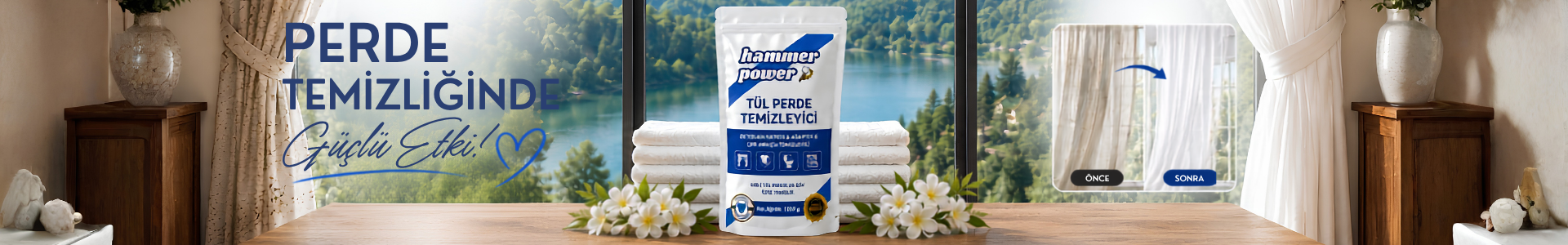Hammer Power Tül Perde Temizleyici